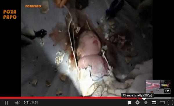 toilet baby rescued in China