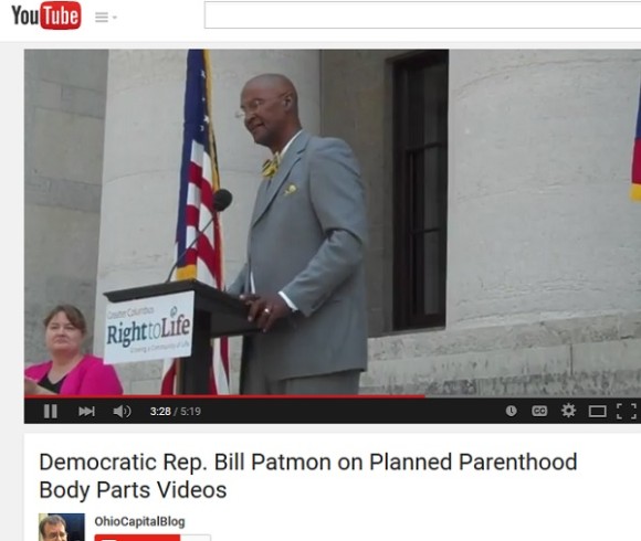 Ohio Rep Bill Patmon introduces legislation  to defund Planned Parenthood.